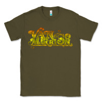 Army Green Van Morrison Music Classic Tee - artisFamous