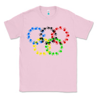 Bubblegum Pink winter olympics Classic Tee - artisFamous