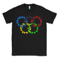 Black winter olympics Classic Tee - artisFamous