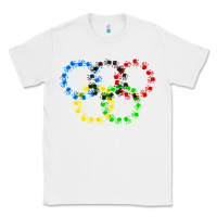White winter olympics Classic Tee - artisFamous