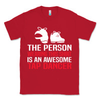 Red awesome tap dancer shirt classic Classic Tee - artisFamous