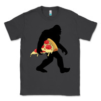 Smoke bigfoot carrying pizza Classic Tee - artisFamous