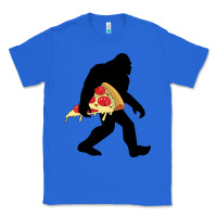 True Royal bigfoot carrying pizza Classic Tee - artisFamous