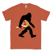 Copper bigfoot carrying pizza Classic Tee - artisFamous