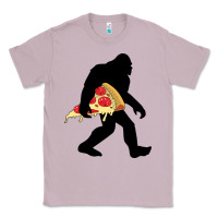 Lilac bigfoot carrying pizza Classic Tee - artisFamous