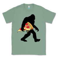 Sage bigfoot carrying pizza Classic Tee - artisFamous