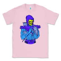 Bubblegum Pink skeletor's cat premium scoop csic las Classic Tee - artisFamous