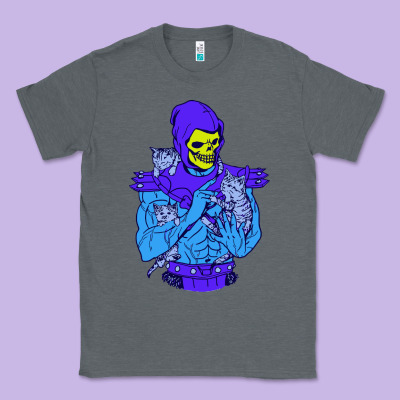 Skeletor's Cat Premium Scoop Csic Las Classic Tee Designed By Artisfamous