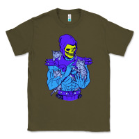 Army Green skeletor's cat premium scoop csic las Classic Tee - artisFamous