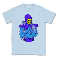 Dusty Blue skeletor's cat premium scoop csic las Classic Tee - artisFamous