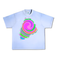 Grape Ice tie dye patch Urban Heavy Tee - RanaPortraitStore