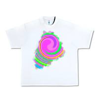 White tie dye patch Urban Heavy Tee - RanaPortraitStore