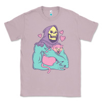 Lilac skeletor's cat premium scoop classic Classic Tee - artisFamous