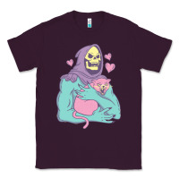 Plum skeletor's cat premium scoop classic Classic Tee - artisFamous