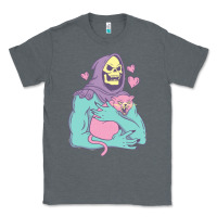 Charcoal Heather skeletor's cat premium scoop classic Classic Tee - artisFamous