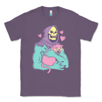 Lavender skeletor's cat premium scoop classic Classic Tee - artisFamous
