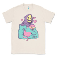 Natural skeletor's cat premium scoop classic Classic Tee - artisFamous