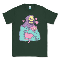 Sports Green skeletor's cat premium scoop classic Classic Tee - artisFamous