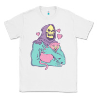 White skeletor's cat premium scoop classic Classic Tee - artisFamous