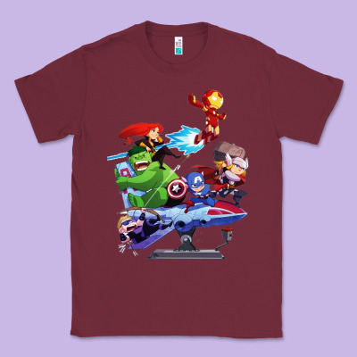 Superheroes Classic Tee Designed By Artisfamous