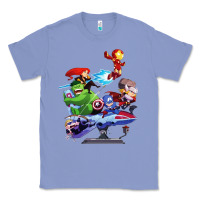 Colony Blue superheroes Classic Tee - artisFamous