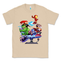 Mushroom superheroes Classic Tee - artisFamous