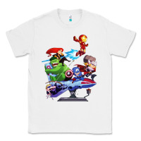 White superheroes Classic Tee - artisFamous