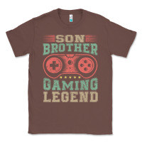 Chestnut SON BROTHER GAMING LEGEND Classic Tee - artisFamous