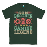 Sports Green SON BROTHER GAMING LEGEND Classic Tee - artisFamous
