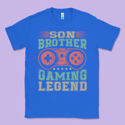 Son Brother Gaming Legend Classic Tee Designed By Artisfamous
