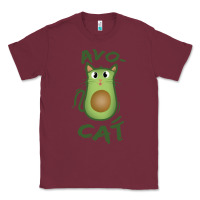Burgundy avocat Classic Tee - artisFamous