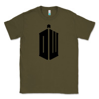 Army Green dr who tshirt Classic Tee - artisFamous
