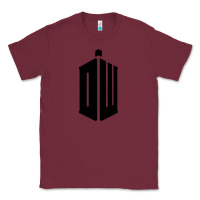 Burgundy dr who tshirt Classic Tee - artisFamous