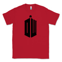 Red dr who tshirt Classic Tee - artisFamous