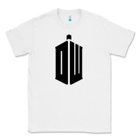 White dr who tshirt Classic Tee - artisFamous