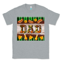 Heather Grey Football Dad Tumbler Classic Tee - BundleAndBundleShop