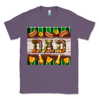 Lavender Football Dad Tumbler Classic Tee - BundleAndBundleShop