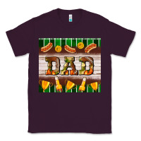 Plum Football Dad Tumbler Classic Tee - BundleAndBundleShop