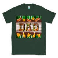 Sports Green Football Dad Tumbler Classic Tee - BundleAndBundleShop