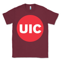 Burgundy UIC College Classic Tee - artisFamous