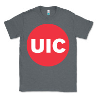 Charcoal Heather UIC College Classic Tee - artisFamous