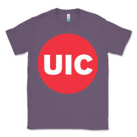 Lavender UIC College Classic Tee - artisFamous