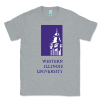 Heather Grey Western Illinois College Classic Tee - artisFamous