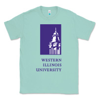 Seafoam Western Illinois College Classic Tee - artisFamous