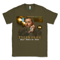 Army Green tyler farr Classic Tee - artisFamous
