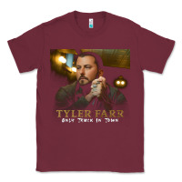 Burgundy tyler farr Classic Tee - artisFamous