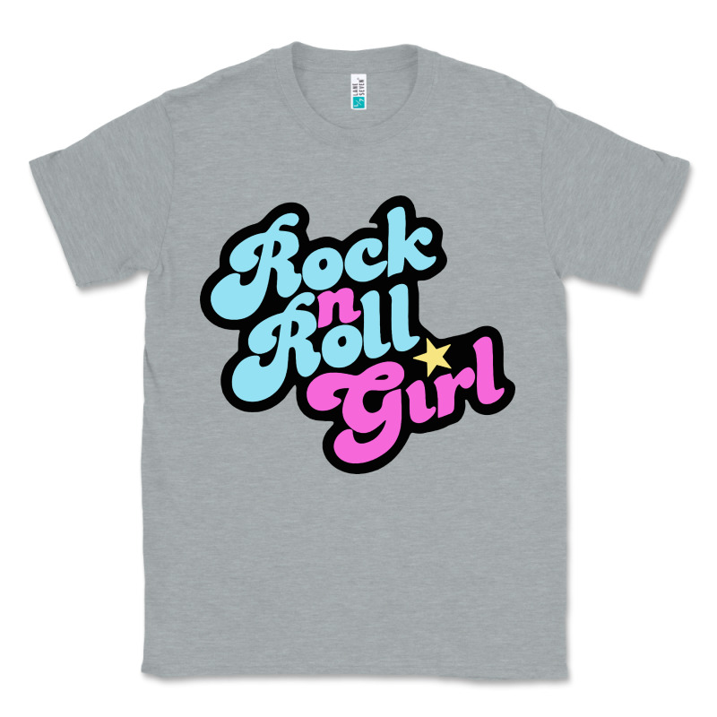 Rock N Roll Girl Classic Tee by artisFamous | Teevron