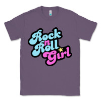 Lavender rock n roll girl Classic Tee - artisFamous