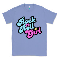 Colony Blue rock n roll girl Classic Tee - artisFamous
