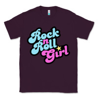 Plum rock n roll girl Classic Tee - artisFamous